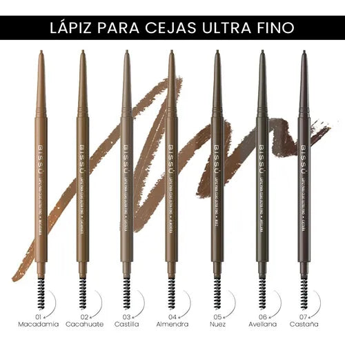 Lápiz Para Cejas Ultra Fino Bissú