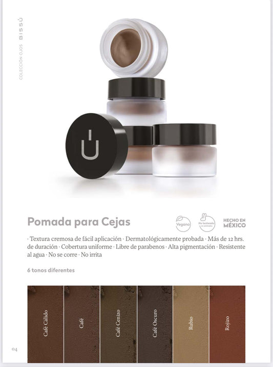 Maquillaje Pomada Bissú Para Cejas