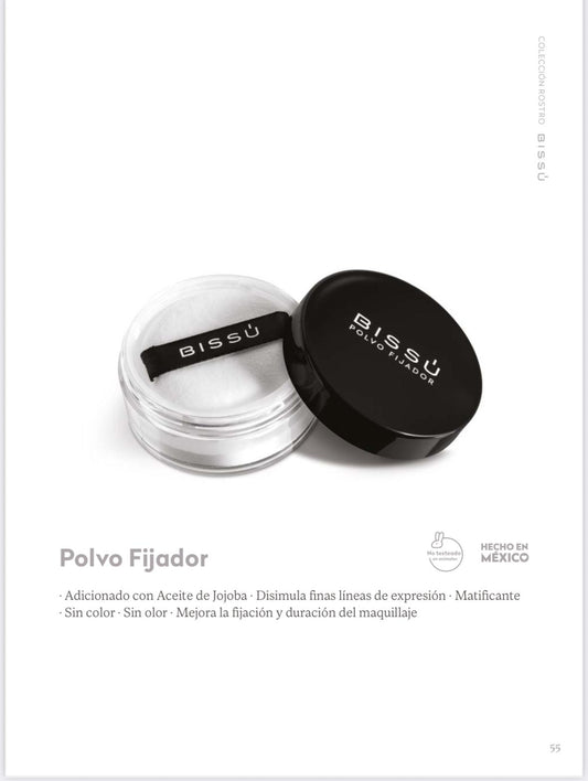Polvo Fijador Traslúcido Bissú
